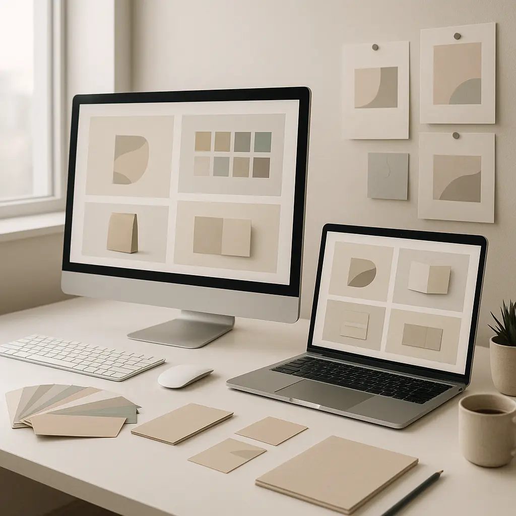 AwiStar Graphic Design Studio Workspace